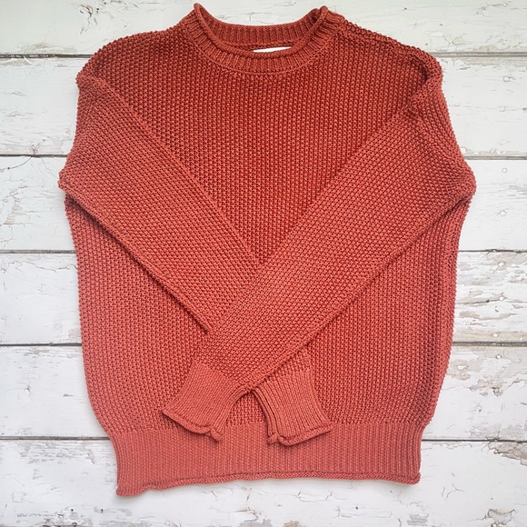 Jessica Simpson Rust Color Pull-on Sweater - Picture 4 of 6